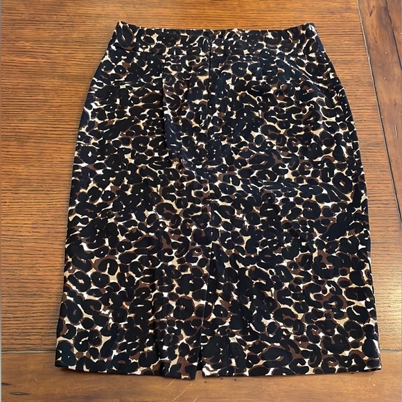Grace Elements animal print pencil skirt size 4 - Picture 3 of 5